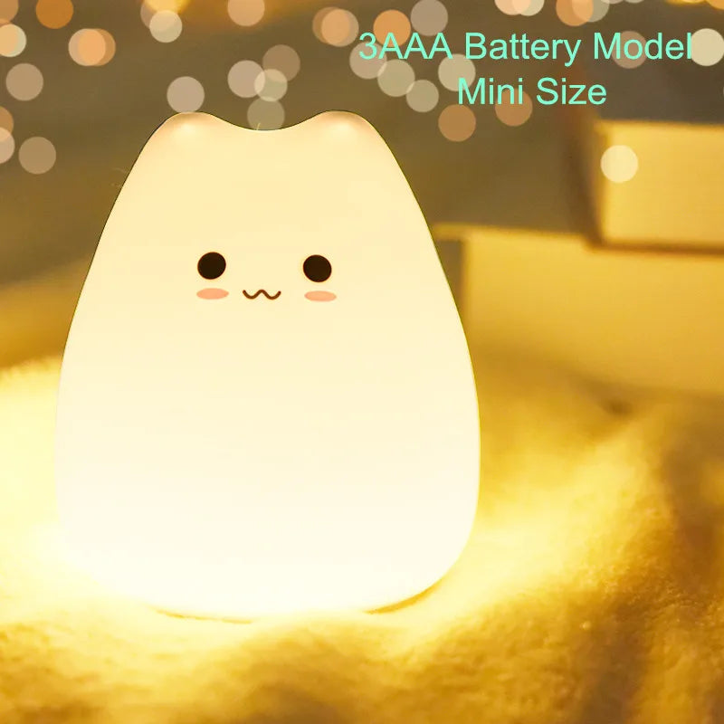 CozyLytes™ LED Kawaii Cat Night Light