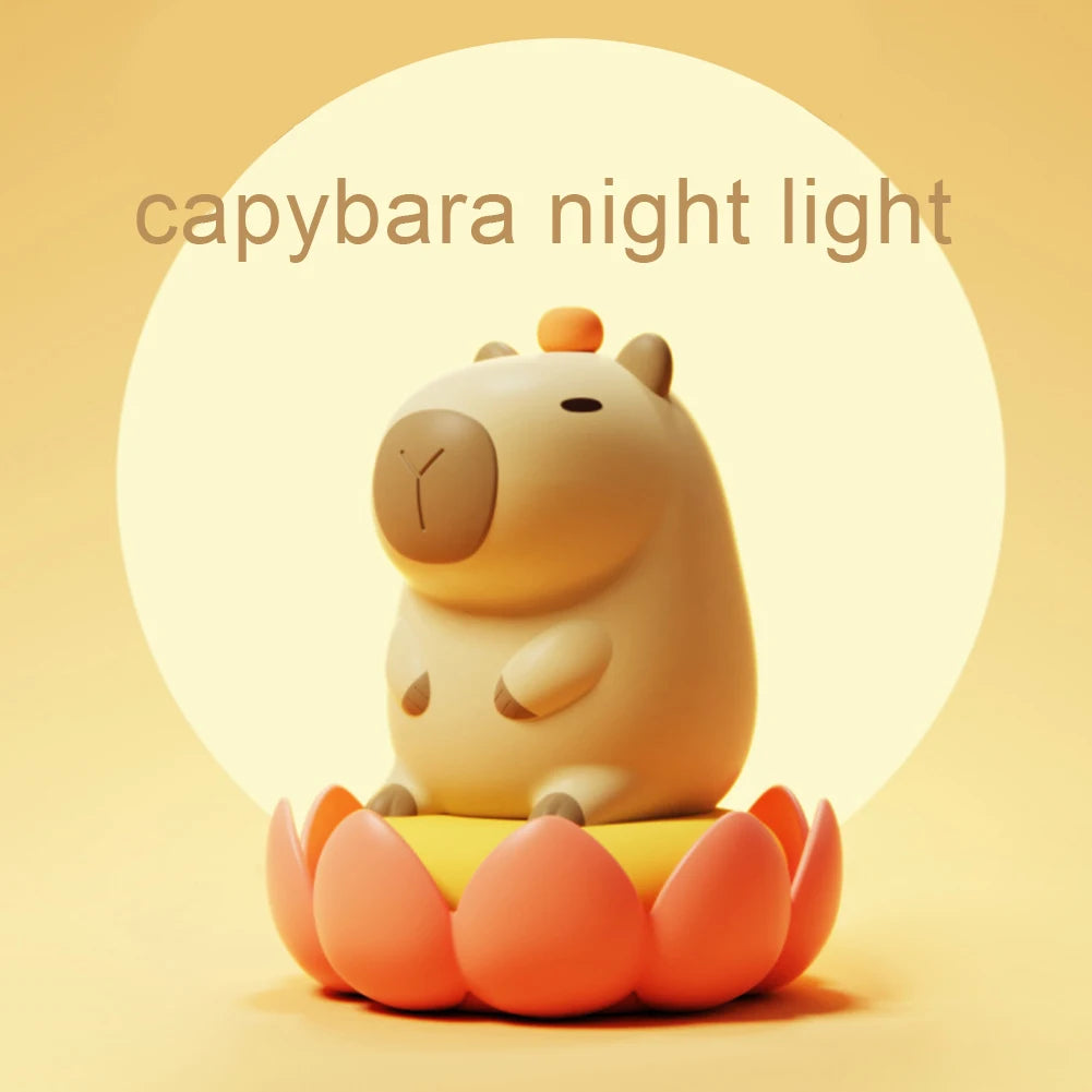 CozyLytes™ LED Capybara Night Light