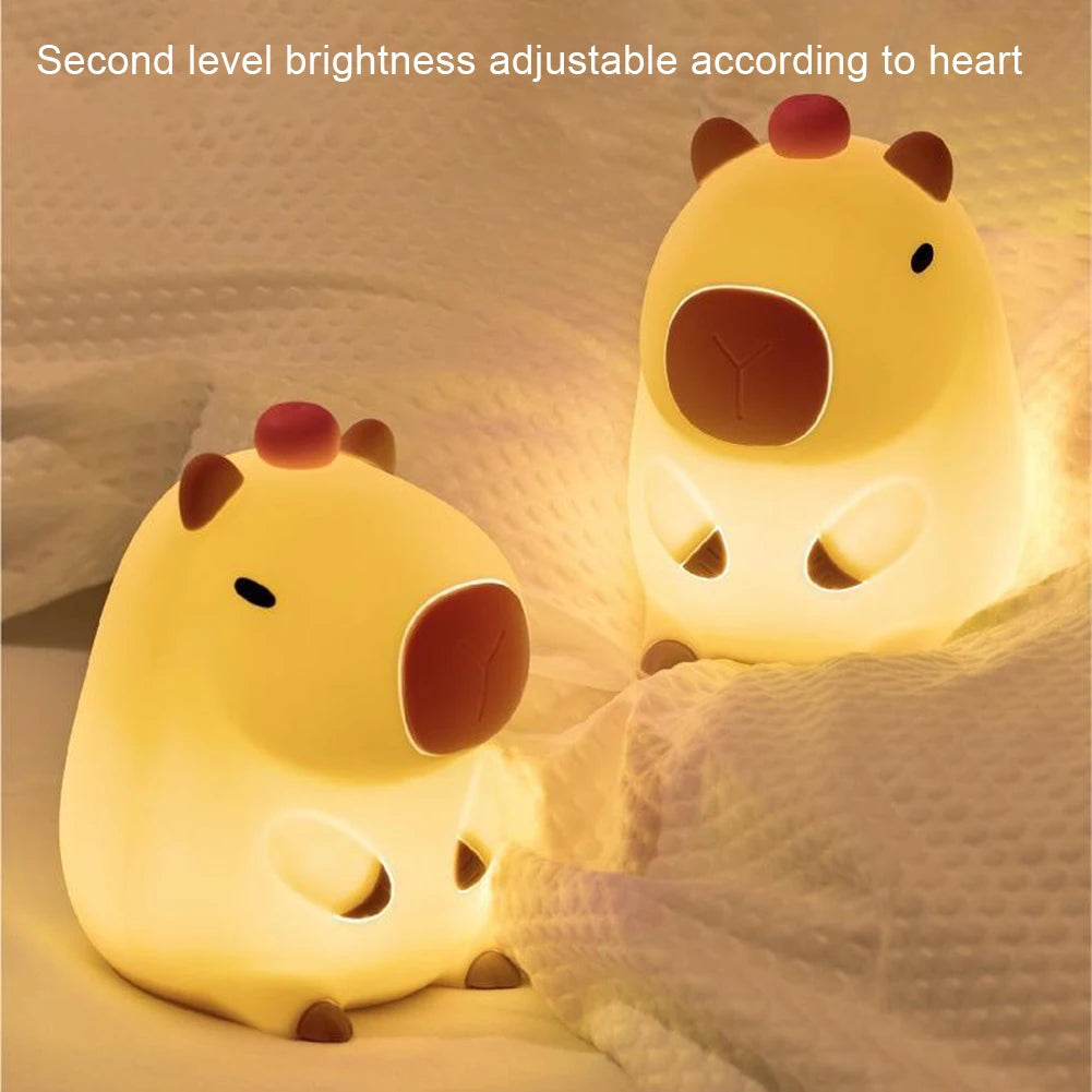 CozyLytes™ LED Capybara Night Light