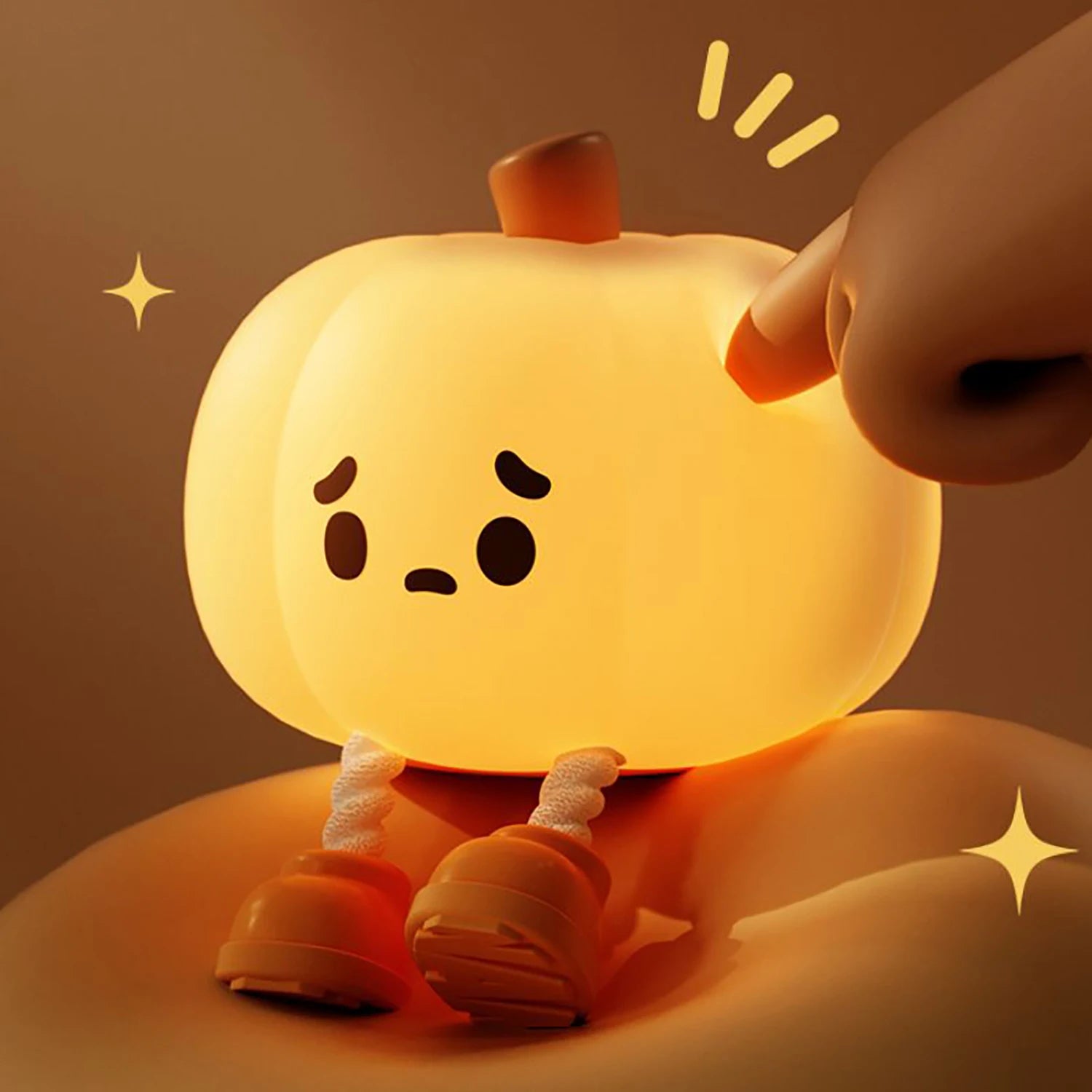 CozyLytes™ LED Sad Pumpkin Night Light